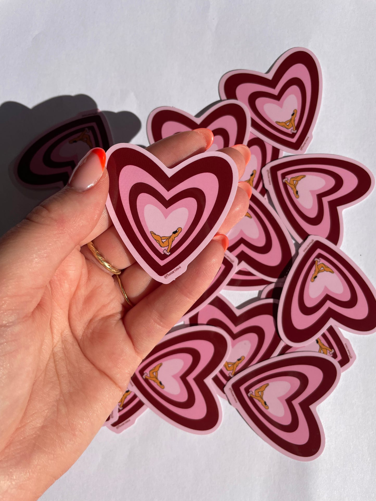 Stickers love letter