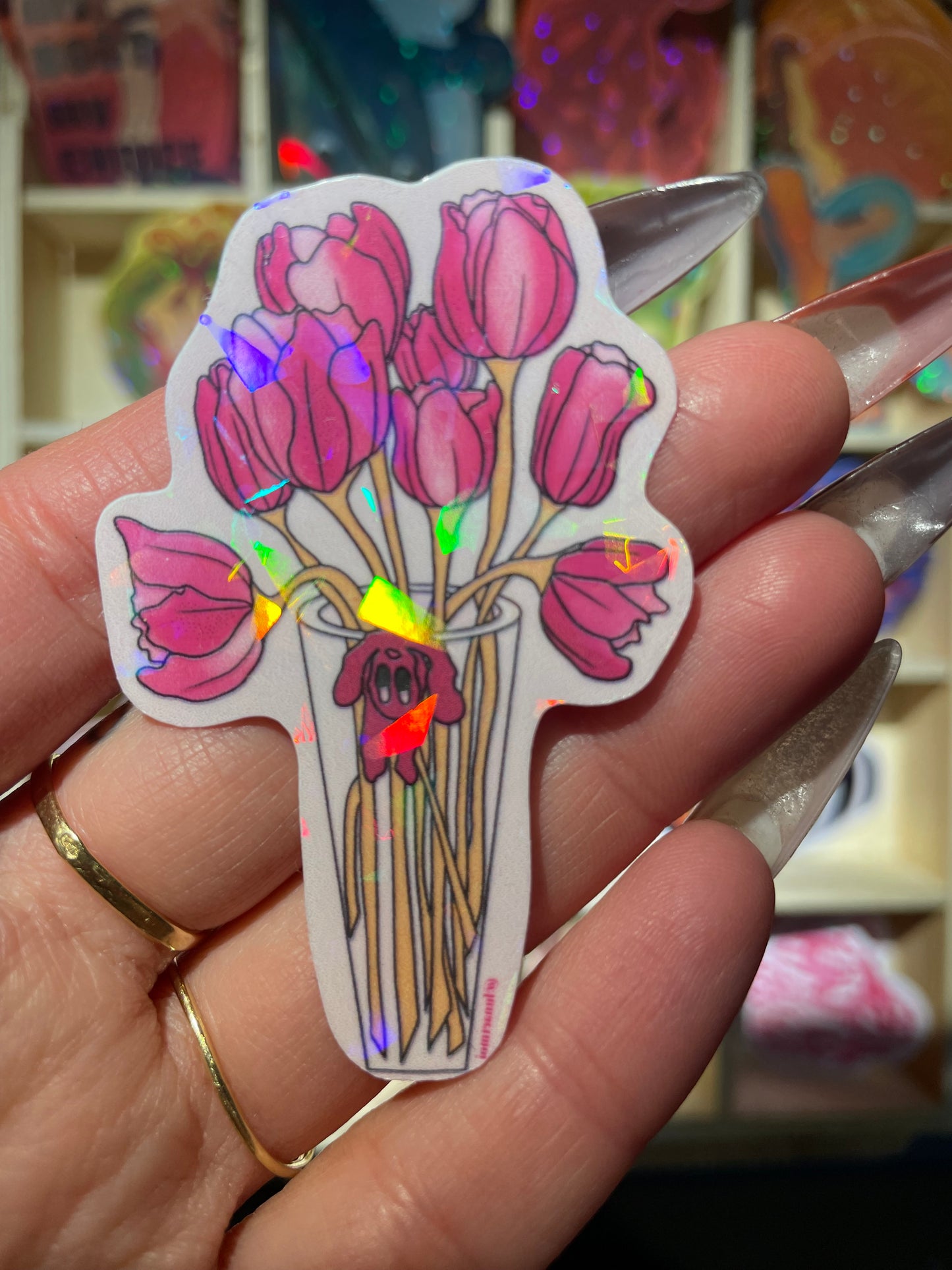 Stickers tulipes