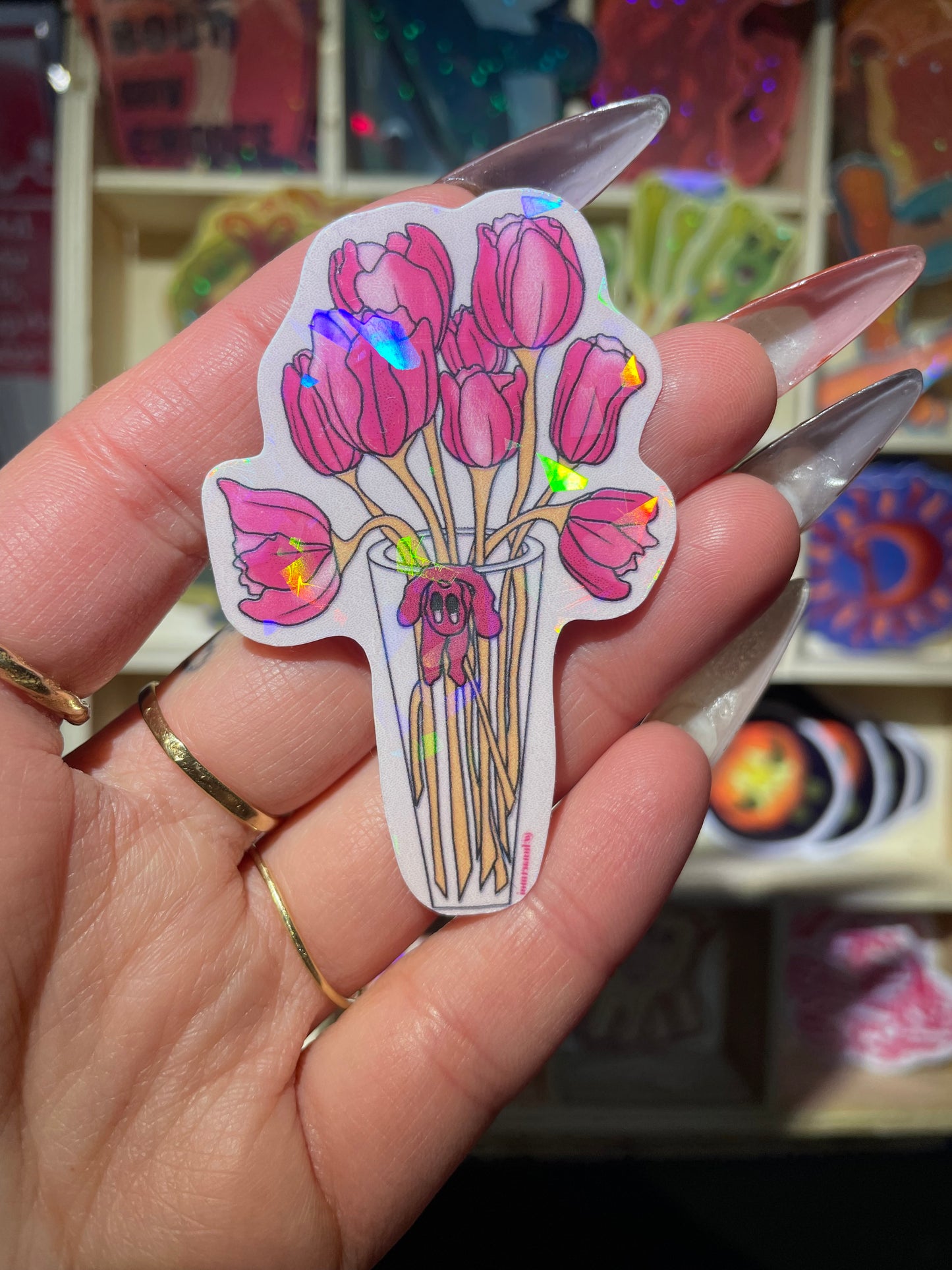 Stickers tulipes