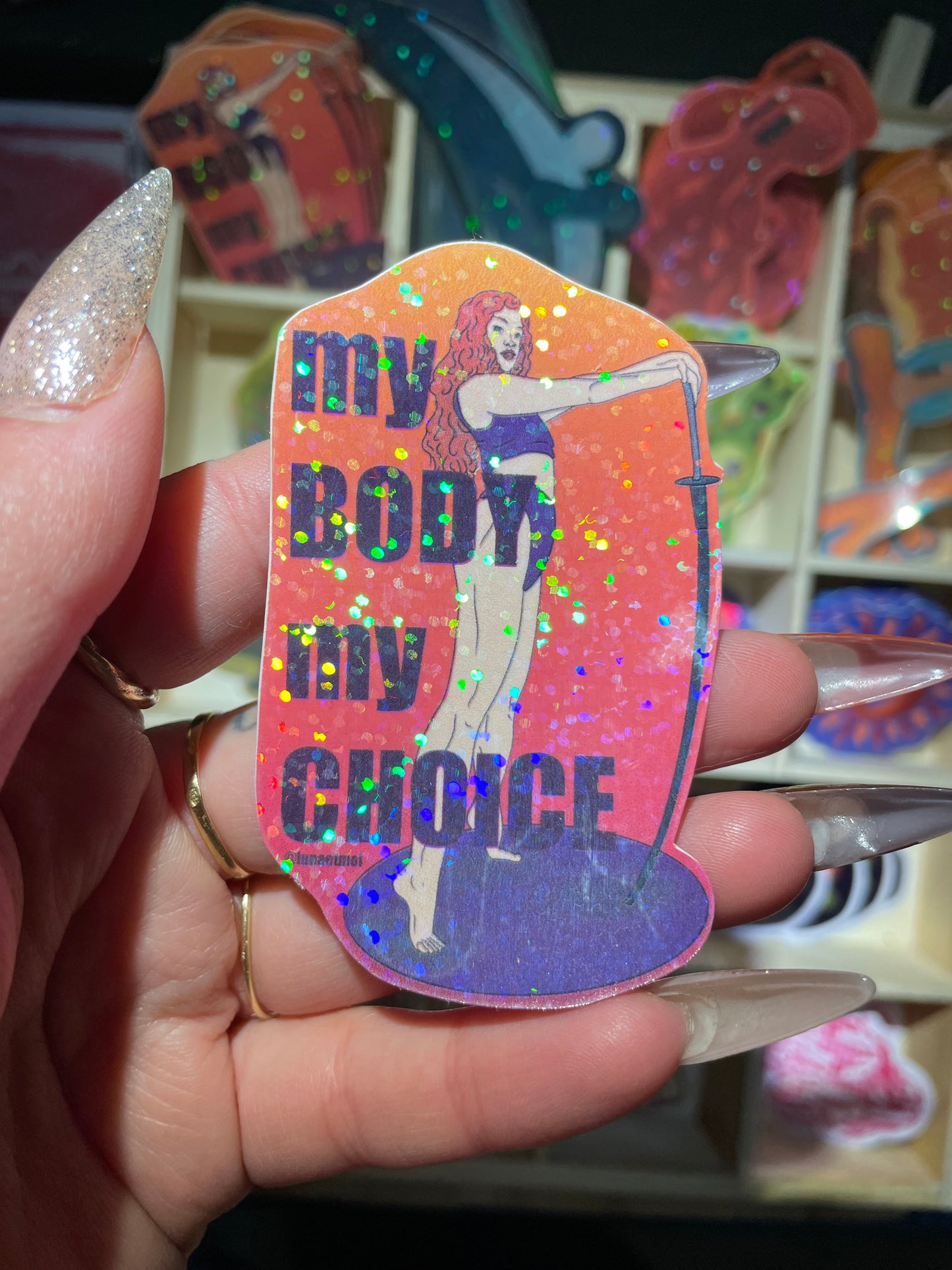 Stickers My body My choice