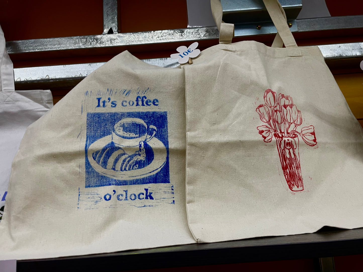 Tote bag Linogravure 180g, 100%coton