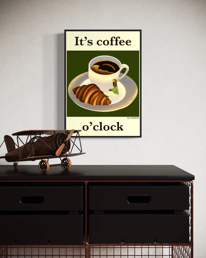 It’s coffee o’clock