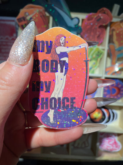 Stickers My body My choice