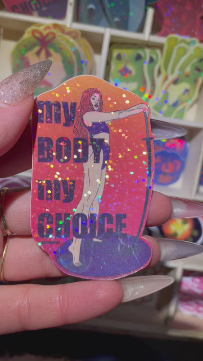 Stickers My body My choice