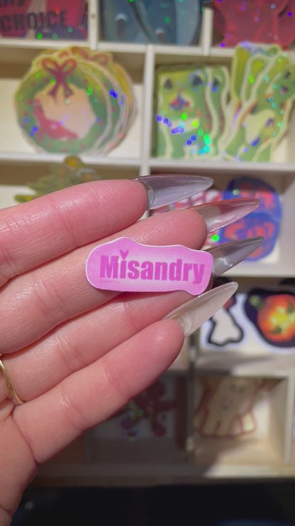 Stickers misandry